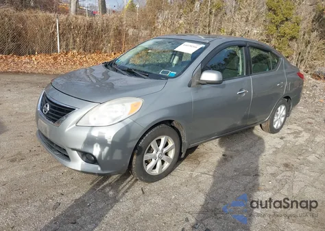 2012 Nissan Versa 1.6 Sl from USA, damaged, VIN 3N1CN7AP1CL921219